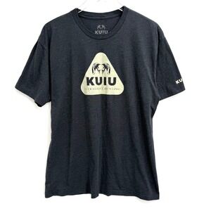 KUIU Graphic T-Shirt Mens XL Gray Short Sleeve Logo Tee Ultralight Hunting